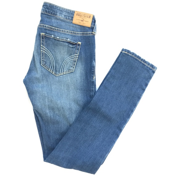 Hollister Denim - Hollister Skinny Jeans 26 Sandblasted Distressed